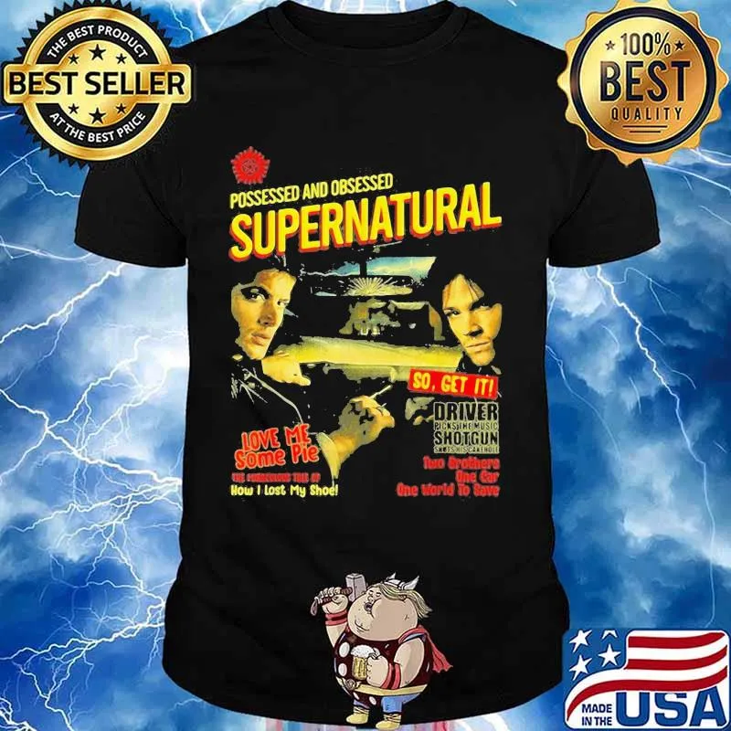 Possessed And Obsessed Supernatural Driver Picks The Music Shotgun Shirt