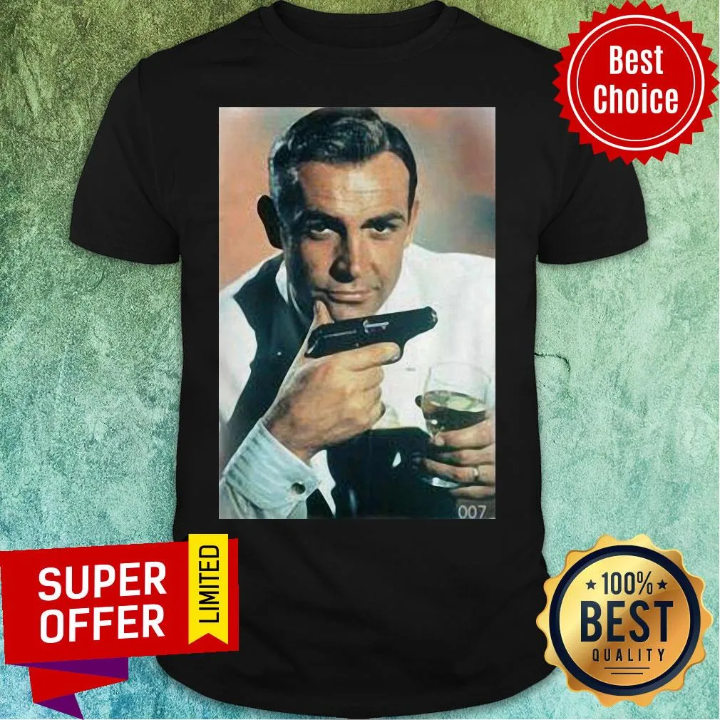 Premium Bond James Bond 007 Sean Connery Shirt