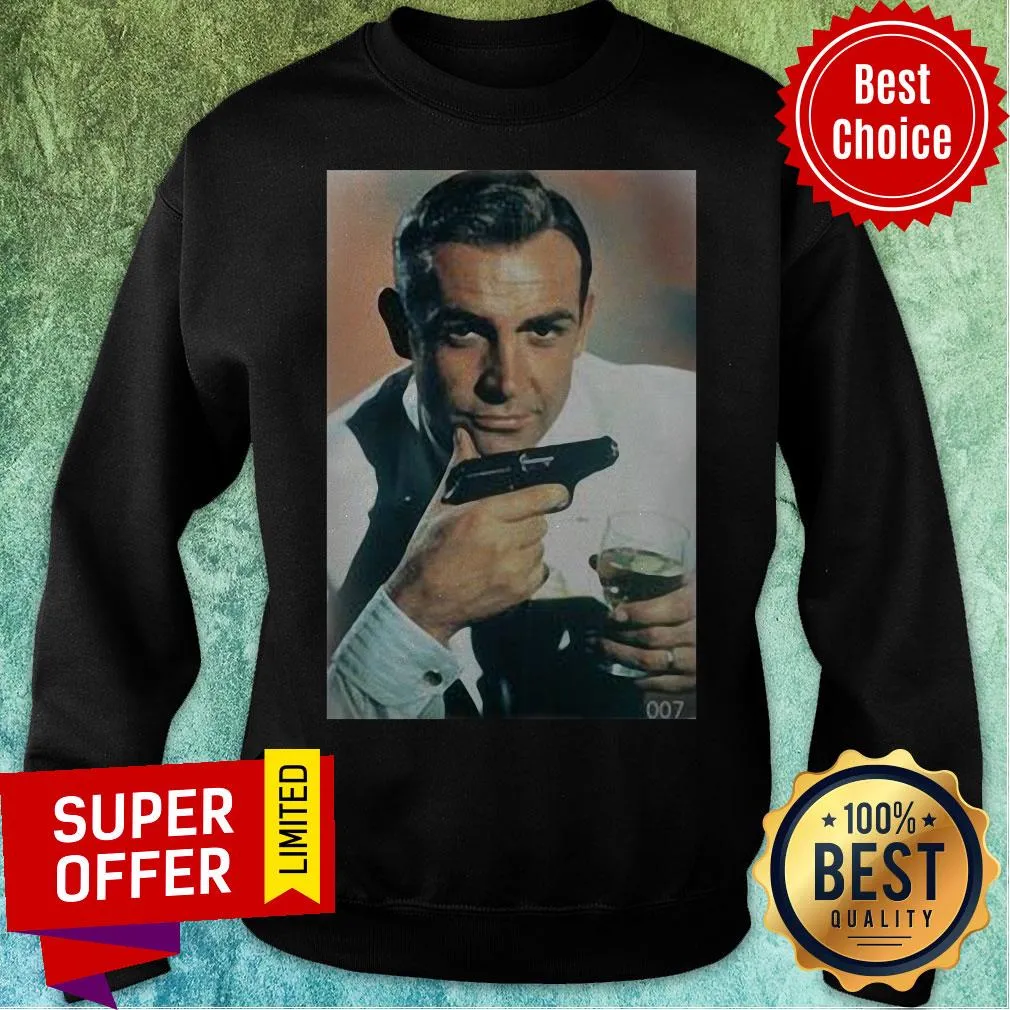 Premium Bond James Bond 007 Sean Connery Shirt - Image 3