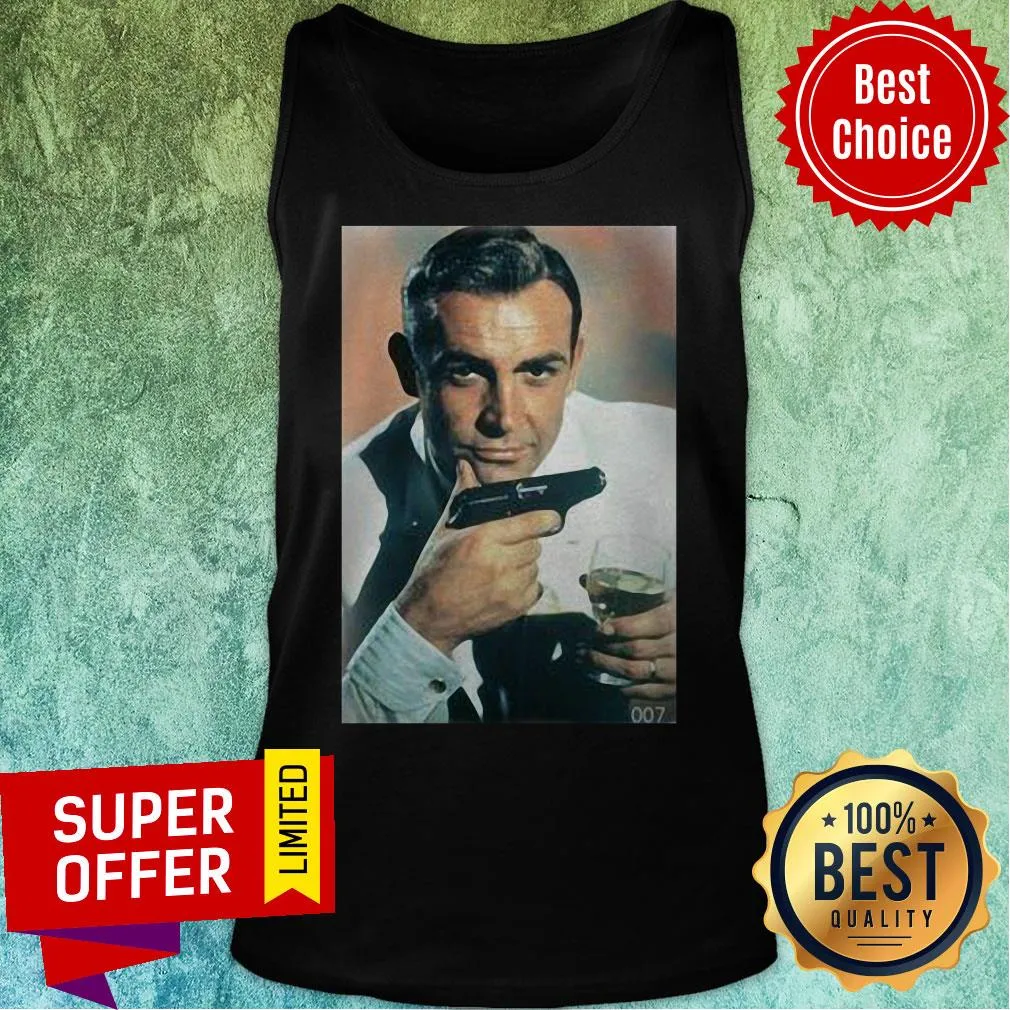 Premium Bond James Bond 007 Sean Connery Shirt - Image 2