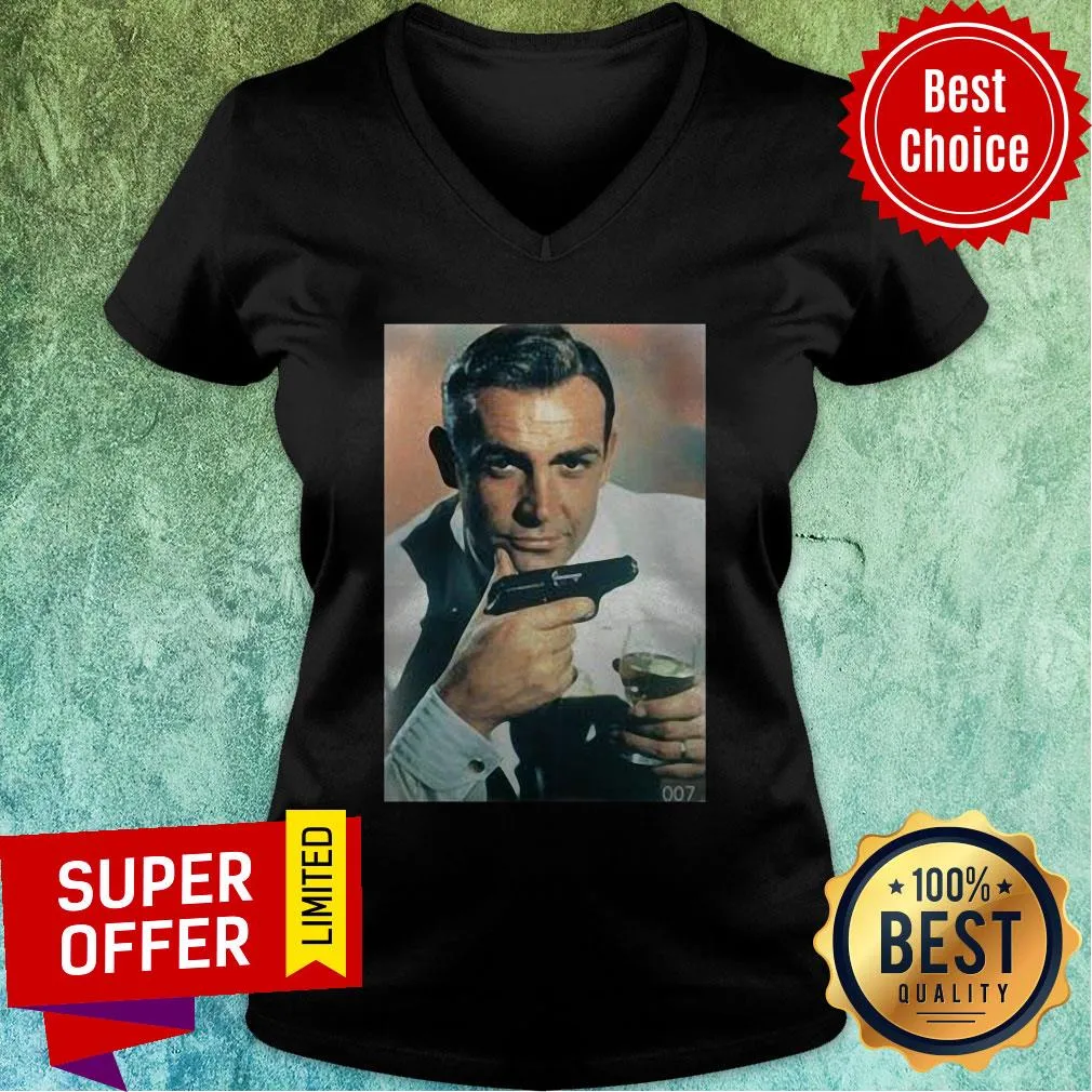 Premium Bond James Bond 007 Sean Connery Shirt - Image 5