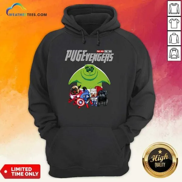 Pretty Pug Dog Marvel Avengers Pugevengers Shirt - Image 5