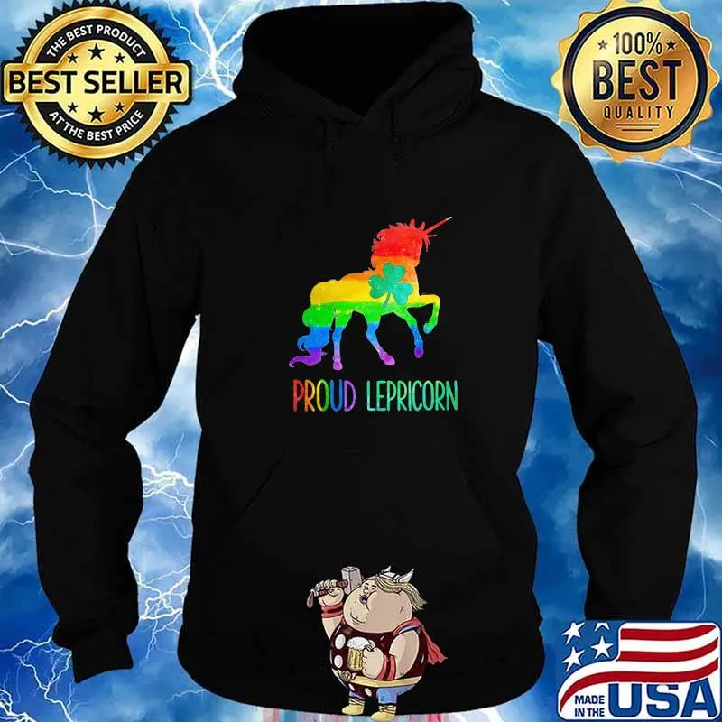 Proud Lepricorn Unicorn Lgbt Shirt Hoodie