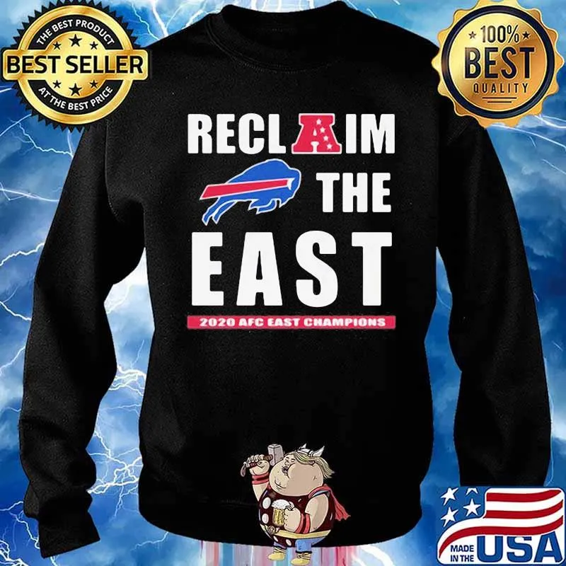 Reclaim The East 2020 Afc Aest Champions Buffalo Bills Shirt Sweater
