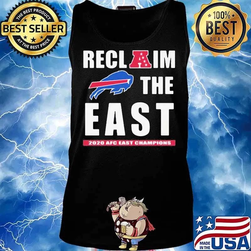 Reclaim The East 2020 Afc Aest Champions Buffalo Bills Shirt Tank top