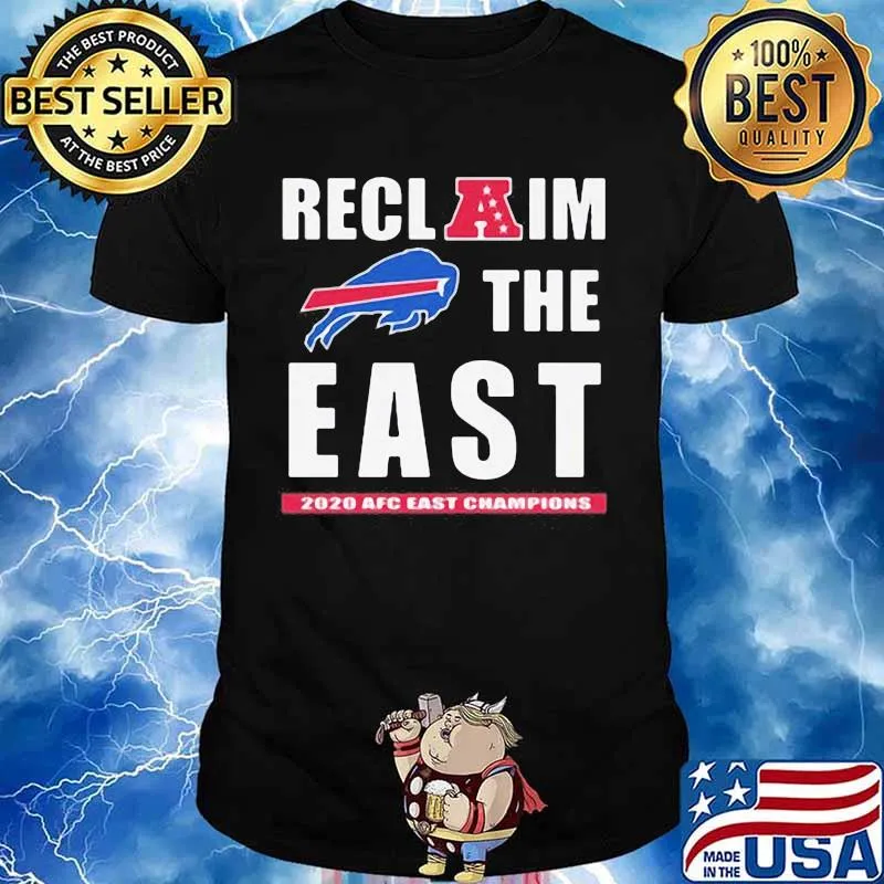 Reclaim The East 2020 Afc Aest Champions Buffalo Bills Shirt