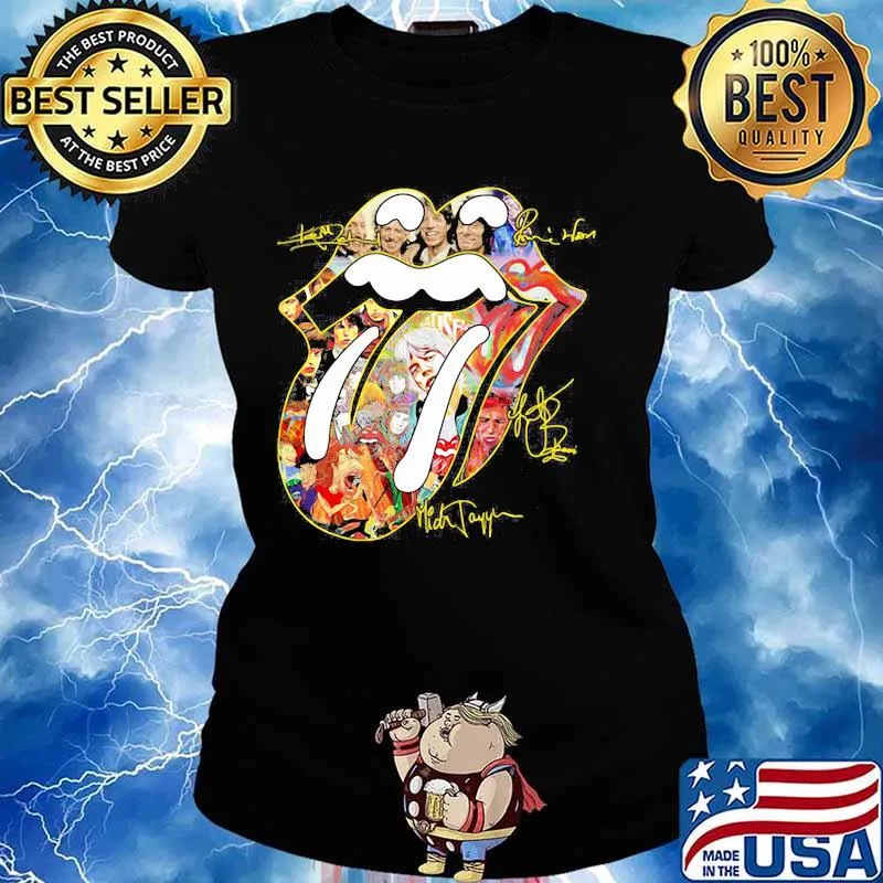 Rolling Stone Lips Signature Shirt Ladies tee