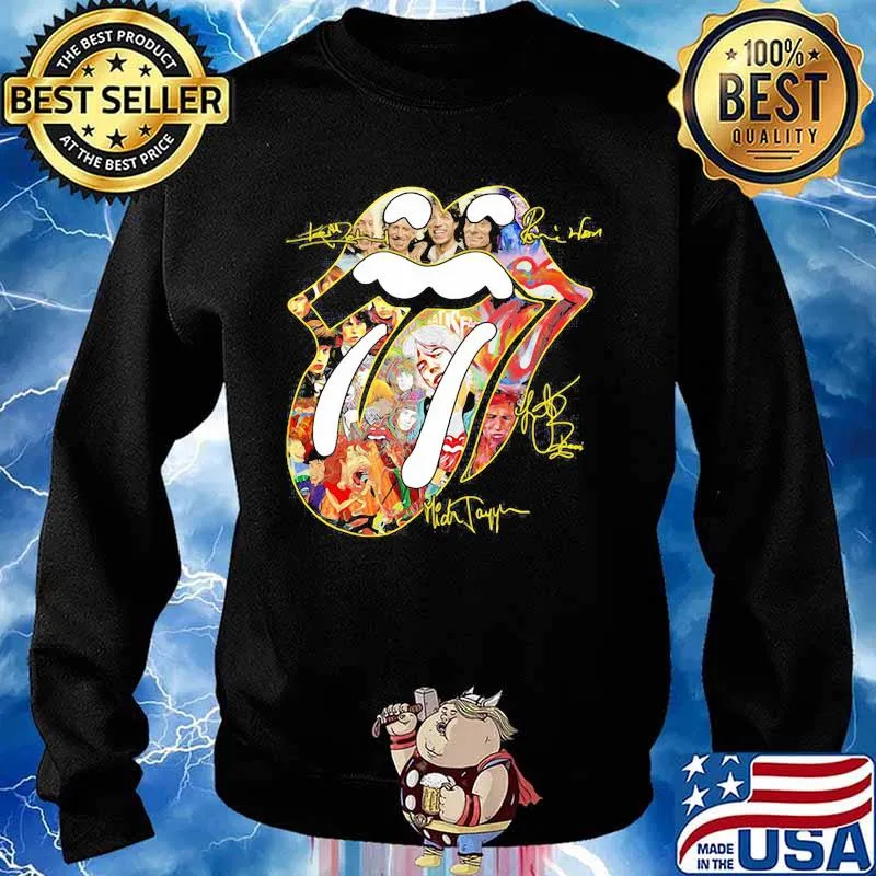 Rolling Stone Lips Signature Shirt Sweater