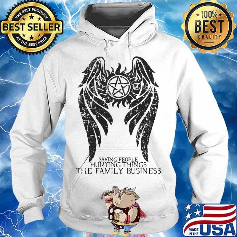 Saving People And Hunting Things The Family Business Angle Symbol Winchester Brothers Shirt Hoodie
