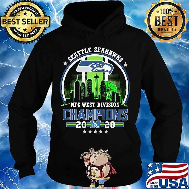 Seatle Seahawks Nfc West Division Champions 2020 City Green Shirt Hoodie
