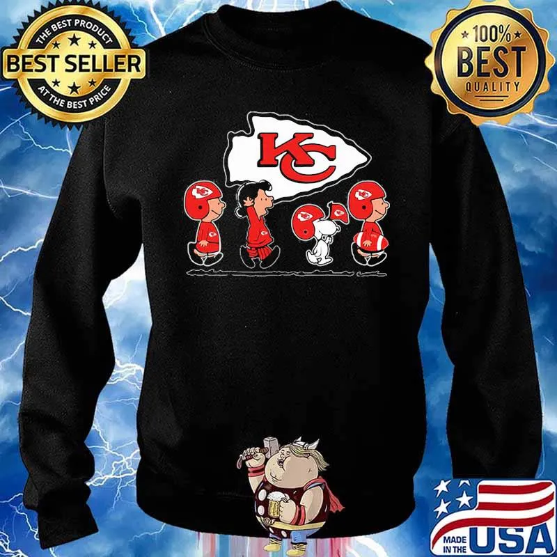 Snoopy Peanuts And Friends Fan Kansas City Chiefs Football Shirt Sweater