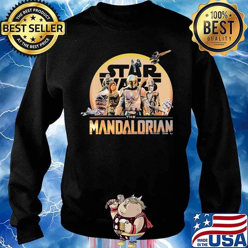 Star War The Mandalorian Sunset Shirt Sweater