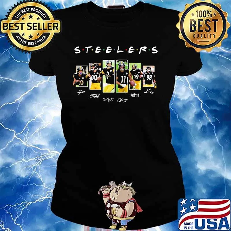 Steeler Team Football Signature Shirt Ladies tee