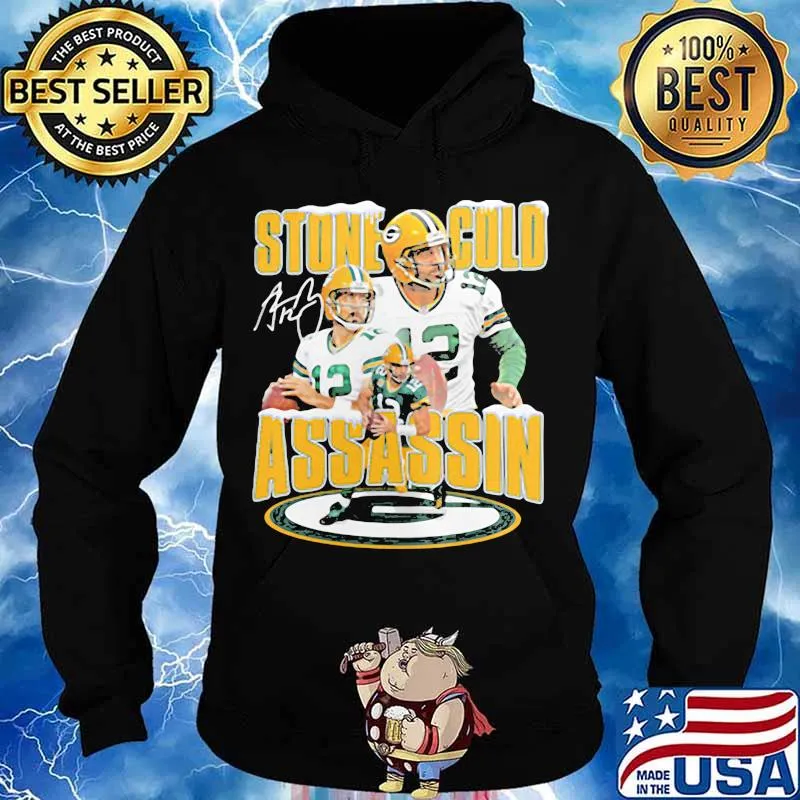 Stone Gold Assassin Signature Green Bay Packers Shirt Hoodie