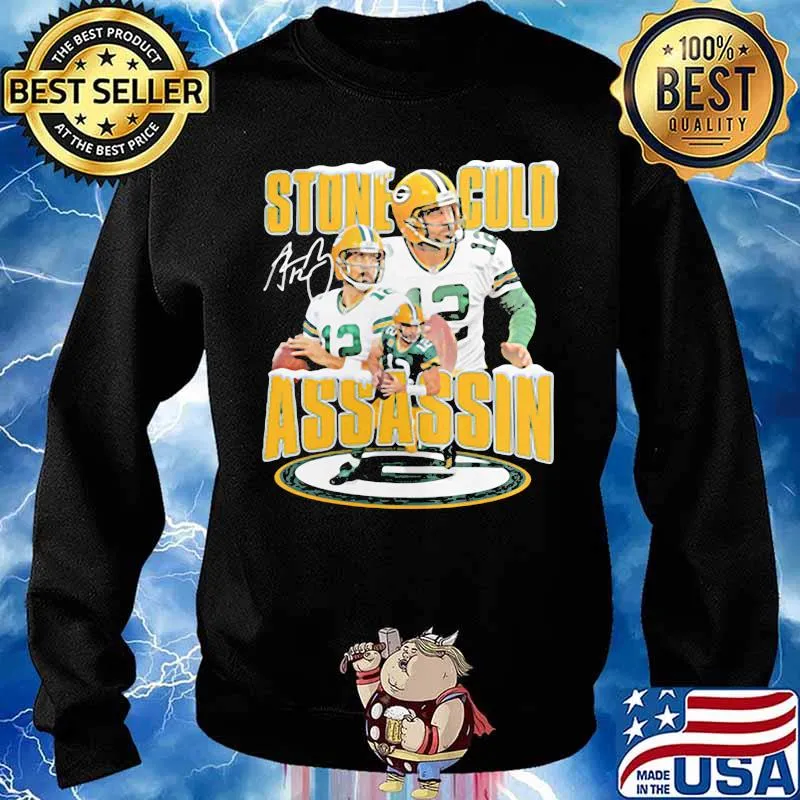 Stone Gold Assassin Signature Green Bay Packers Shirt Sweater