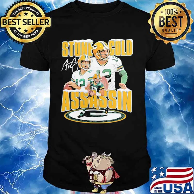 Stone Gold Assassin Signature Green Bay Packers Shirt