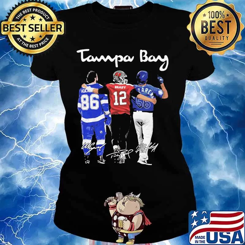 Tampa Bay Buccaneers Logo Signature Shirt Ladies tee
