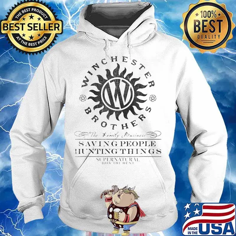 The Winchester Brothers The Family Business Saving People And Hunting Things Car Shirt Hoodie