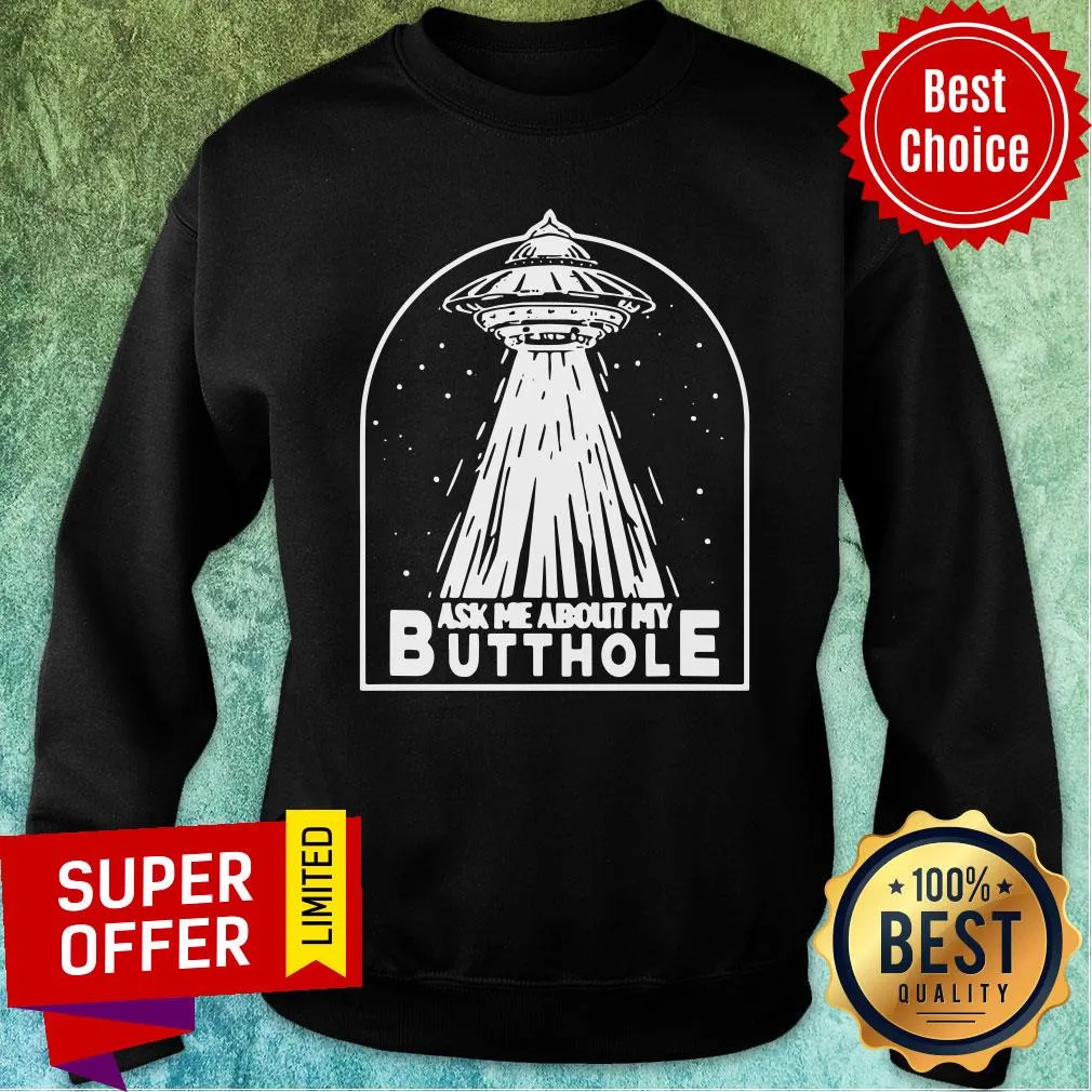 Top Ask Me About My Butthole Shirt - Image 4