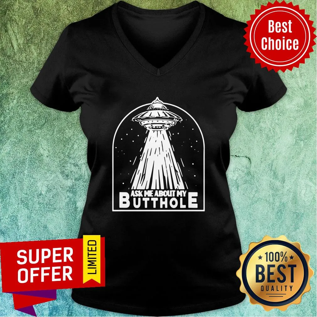 Top Ask Me About My Butthole Shirt - Image 5