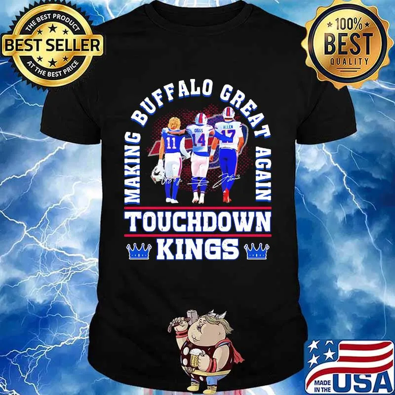 Touchdown Kings Making Buffalo Great Again Football Shirt
