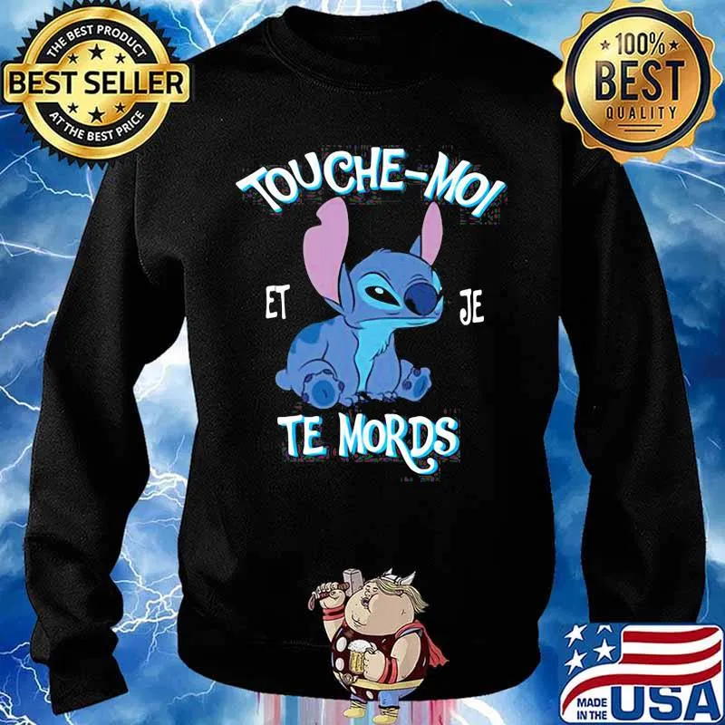 Touche Moi Te Mords Stitch Shirt Sweater