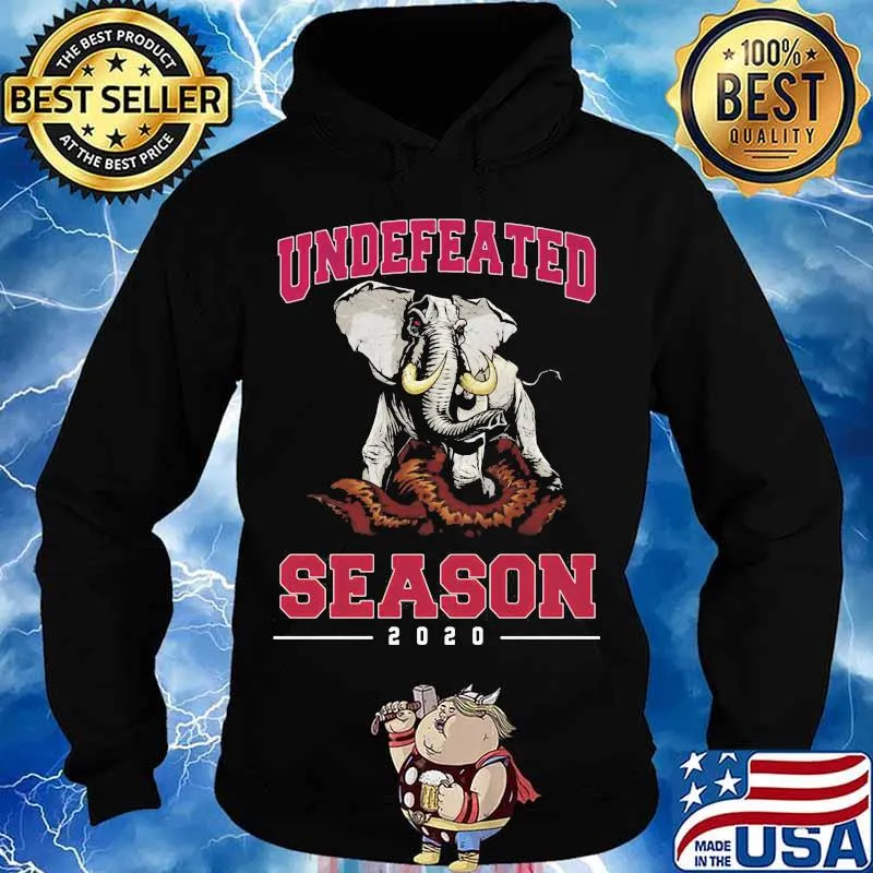 Undefeated Season 2020 Elephant Shirt Hoodie