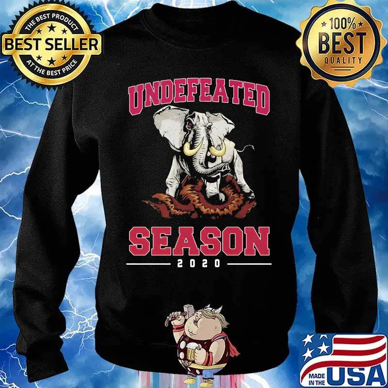 Undefeated Season 2020 Elephant Shirt Sweater
