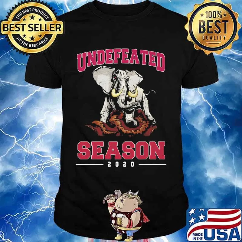 Undefeated Season 2020 Elephant Shirt