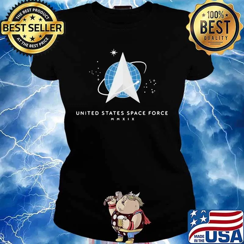 United States Space Force Stars Shirt Ladies tee
