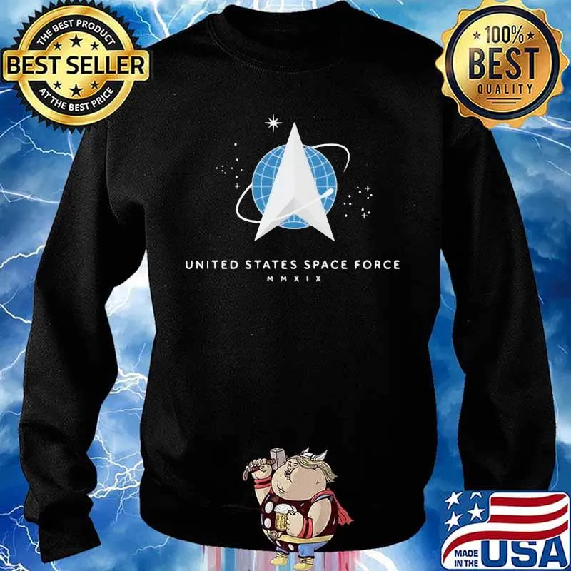 United States Space Force Stars Shirt Sweater