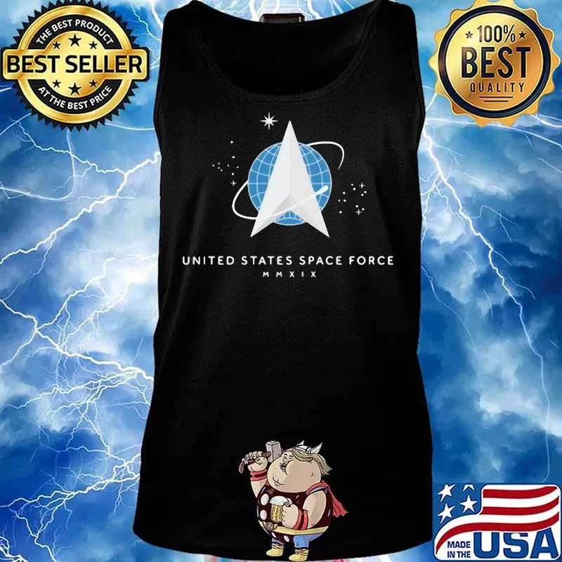 United States Space Force Stars Shirt Tank top