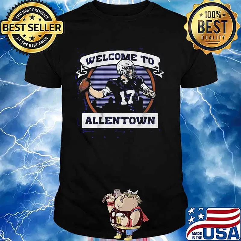 Welcome To Allentown Football Player Number 17 Shirt