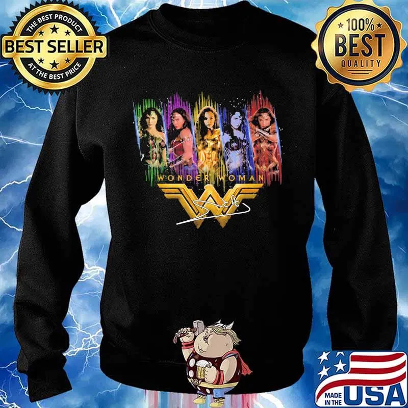 Wonder Woman Movies Signature Shirt Sweater