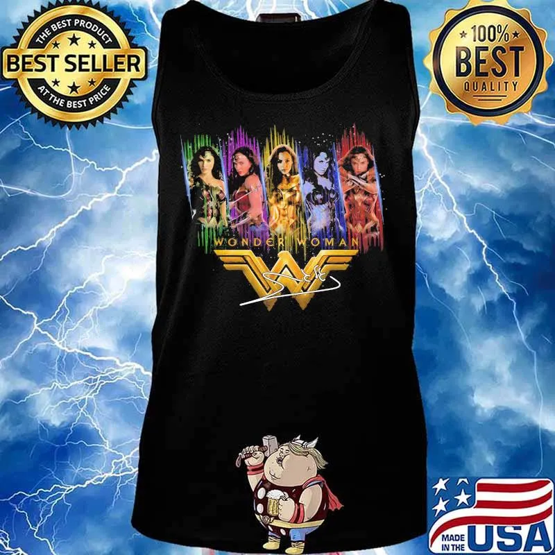 Wonder Woman Movies Signature Shirt Tank top