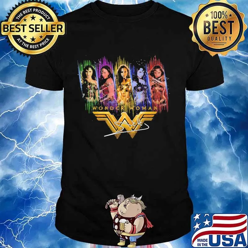 Wonder Woman Movies Signature Shirt