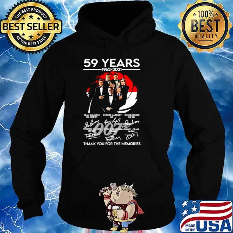 077 59 Years 1962 2021 Signatures Thank You For The Memories shirt