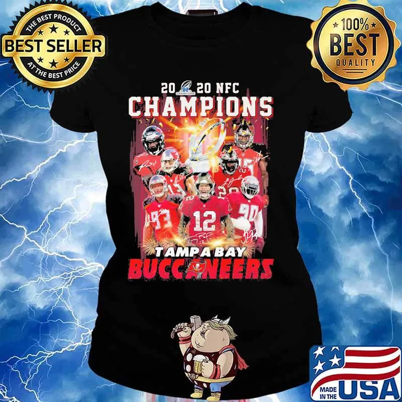 2020 Nfc Champions Tampa Bay Buccaneers Shirt Ladies tee