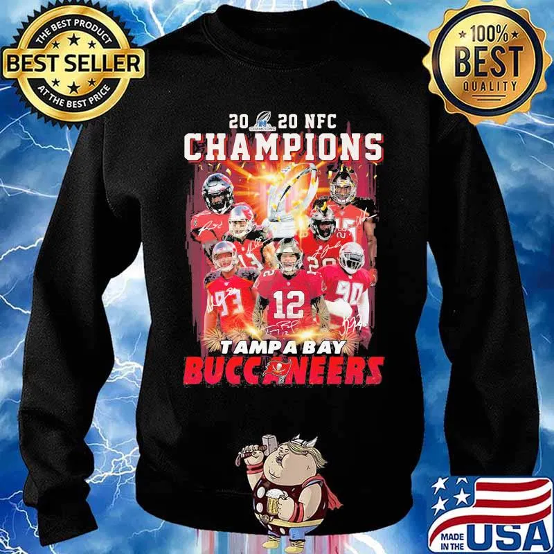 2020 Nfc Champions Tampa Bay Buccaneers Shirt Sweater