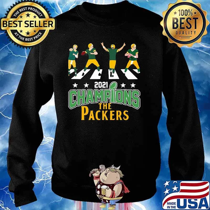 2021 Champion The Packers Green Bay Packers Rugby Shirt Sweater