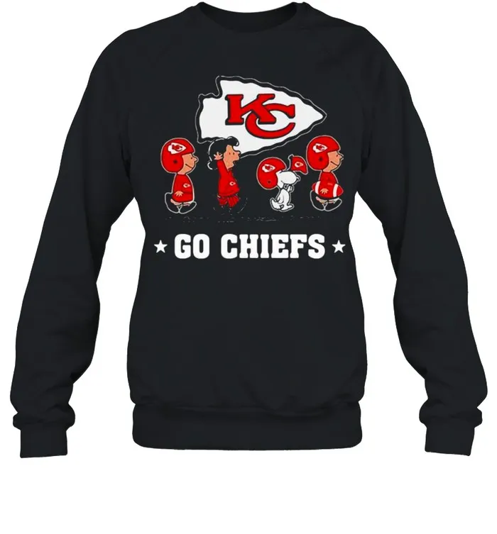 2021 Go Kansas City Chiefs Snoopy And Friends shirt - Image 4