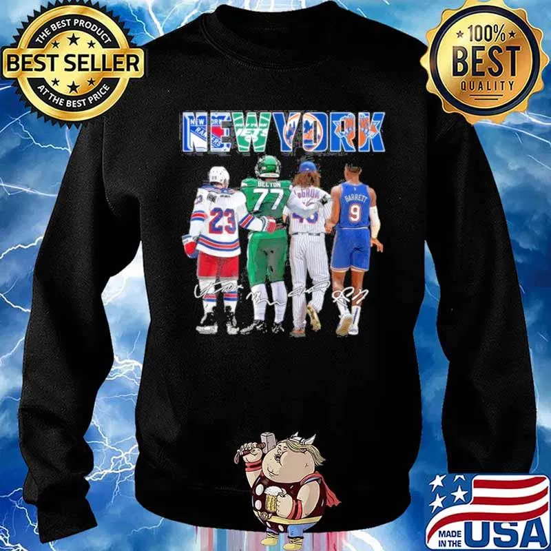 Adam Fox Belton Lance Johnson And Barrett New York 2021 Signatures s Sweater