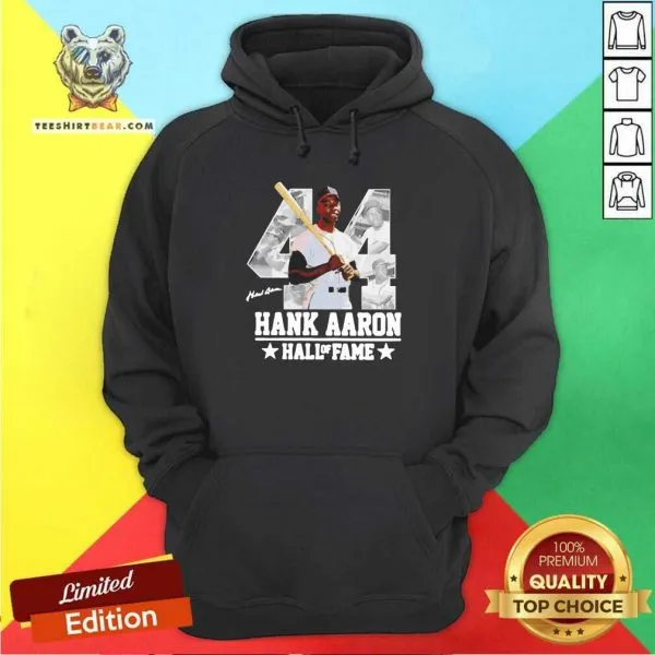Ashamed Hank Aaron 44 Hall Of Fame Signature Shirt - Image 5