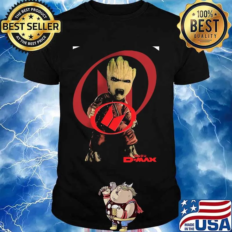 Baby Groot Isuzu D Max Shirt