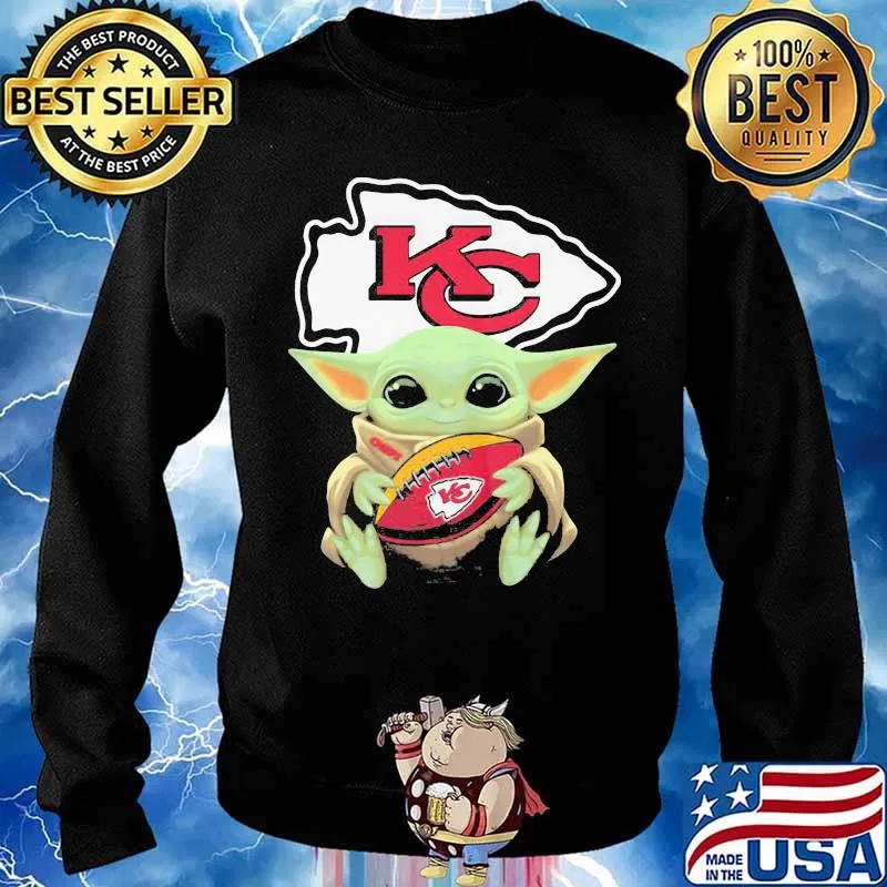 Baby Yoda Kansas City Chiefs Football Shirt Sweater