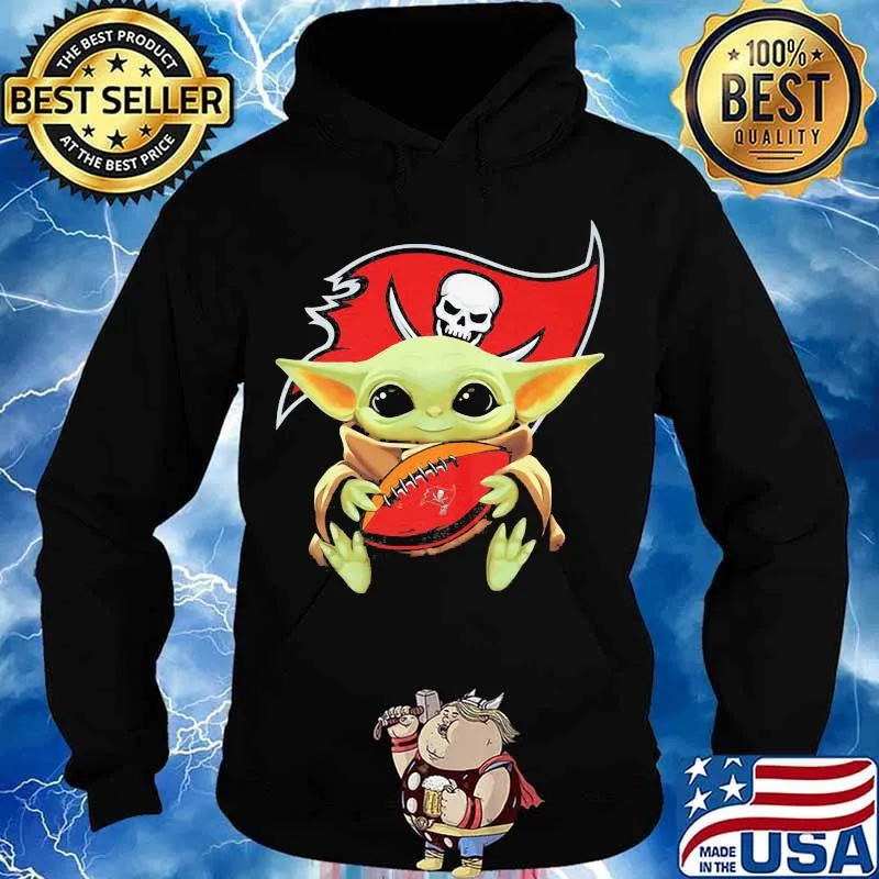 Baby Yoda Prehensile Ball Of Tampa Bay Buccaneers Shirt Hoodie
