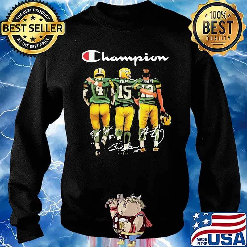 Champion Green Bay Packers Signature Shirt Sweater