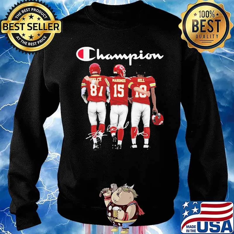 Champion Kansas City Chiefs Football Shirt Sweater
