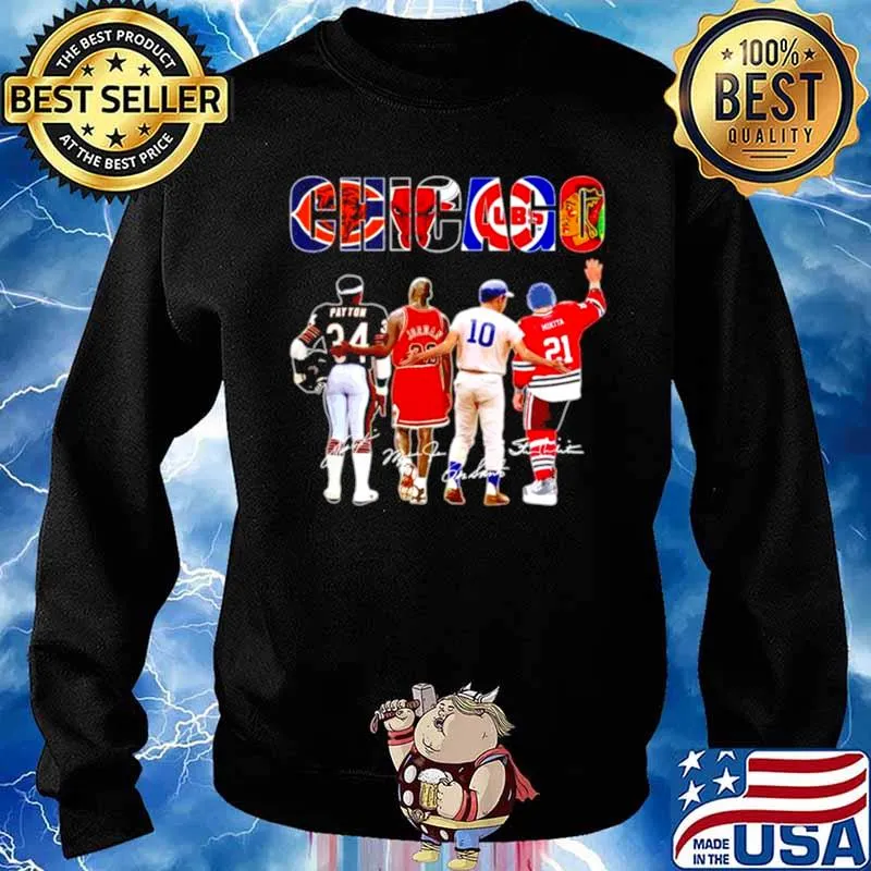 Chicago Payton And Jordan And Santo And Mikita s Sweater