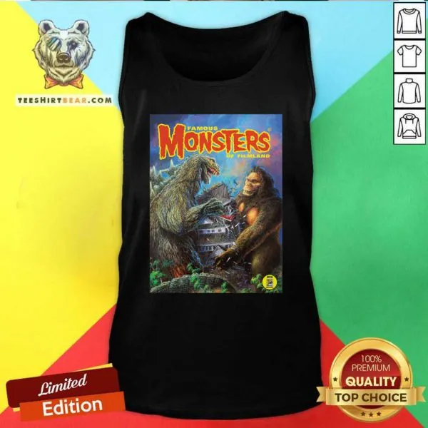 Cross 8 Godzilla Vs King Kong Shirt - Image 4